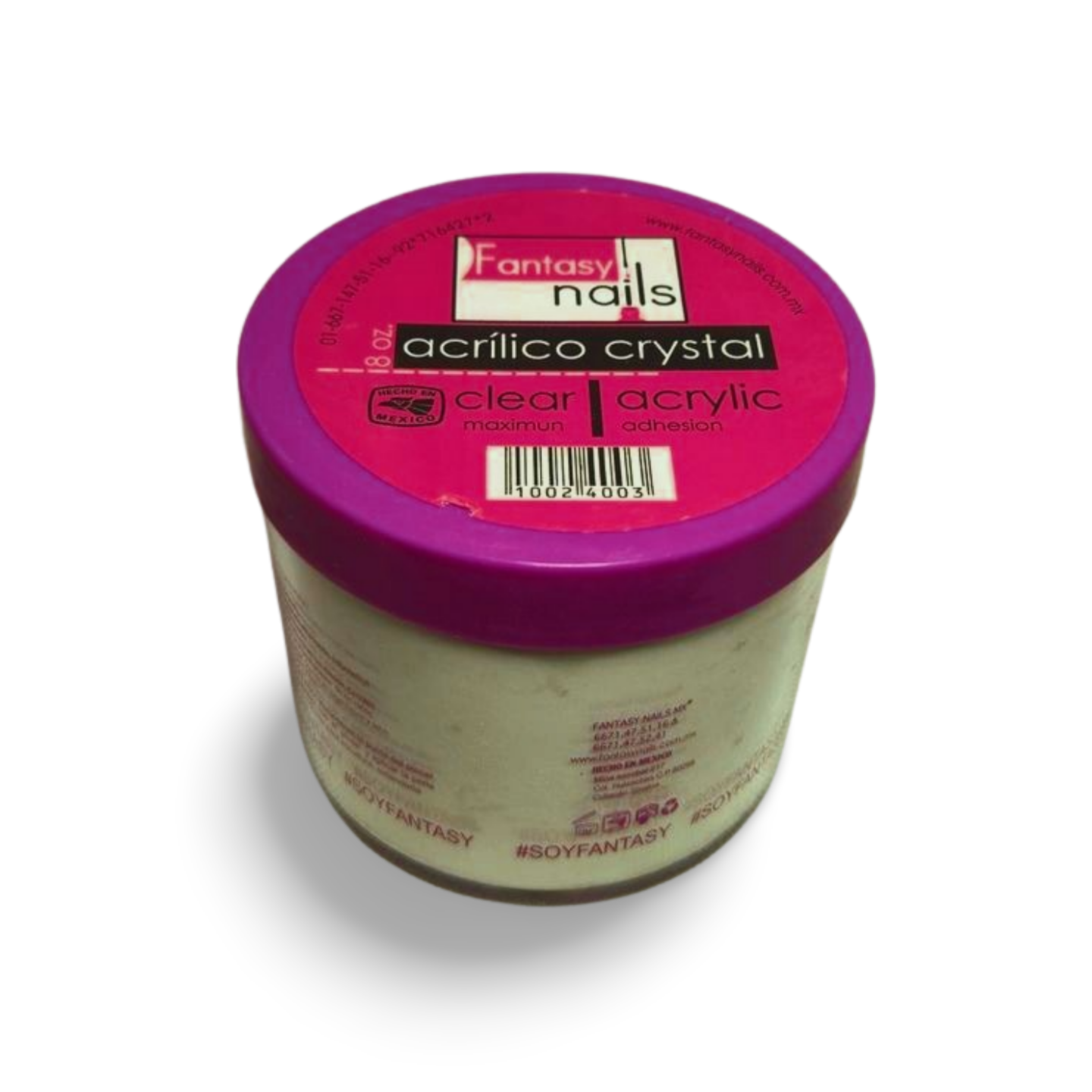 Acrilico 8 Oz Cristal