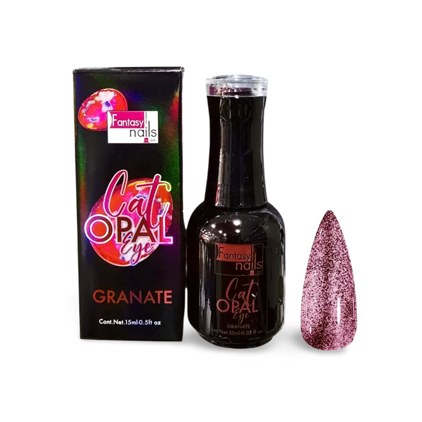 Cat Eye Opal Granate