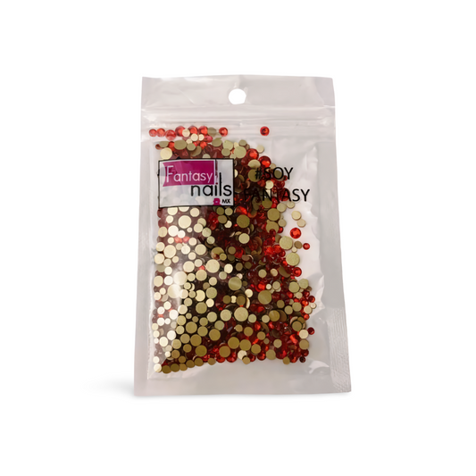 Cristales Mix Rojo