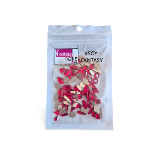 Cristal Figuras Roja